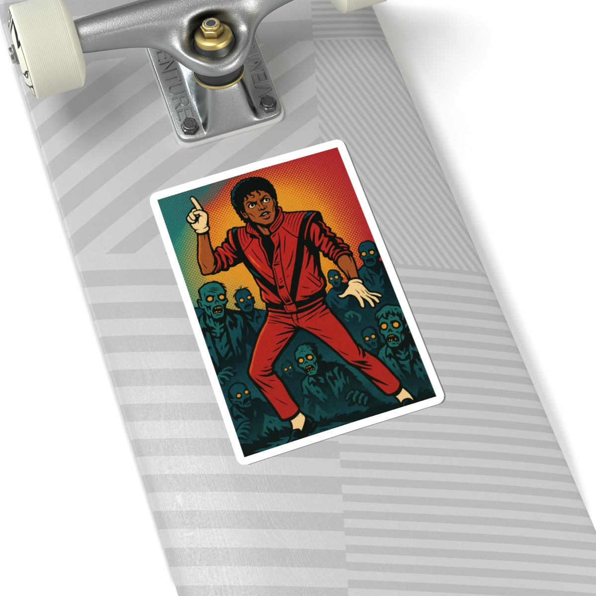 Sticker Michael Jackson Thriller Zombi Pop