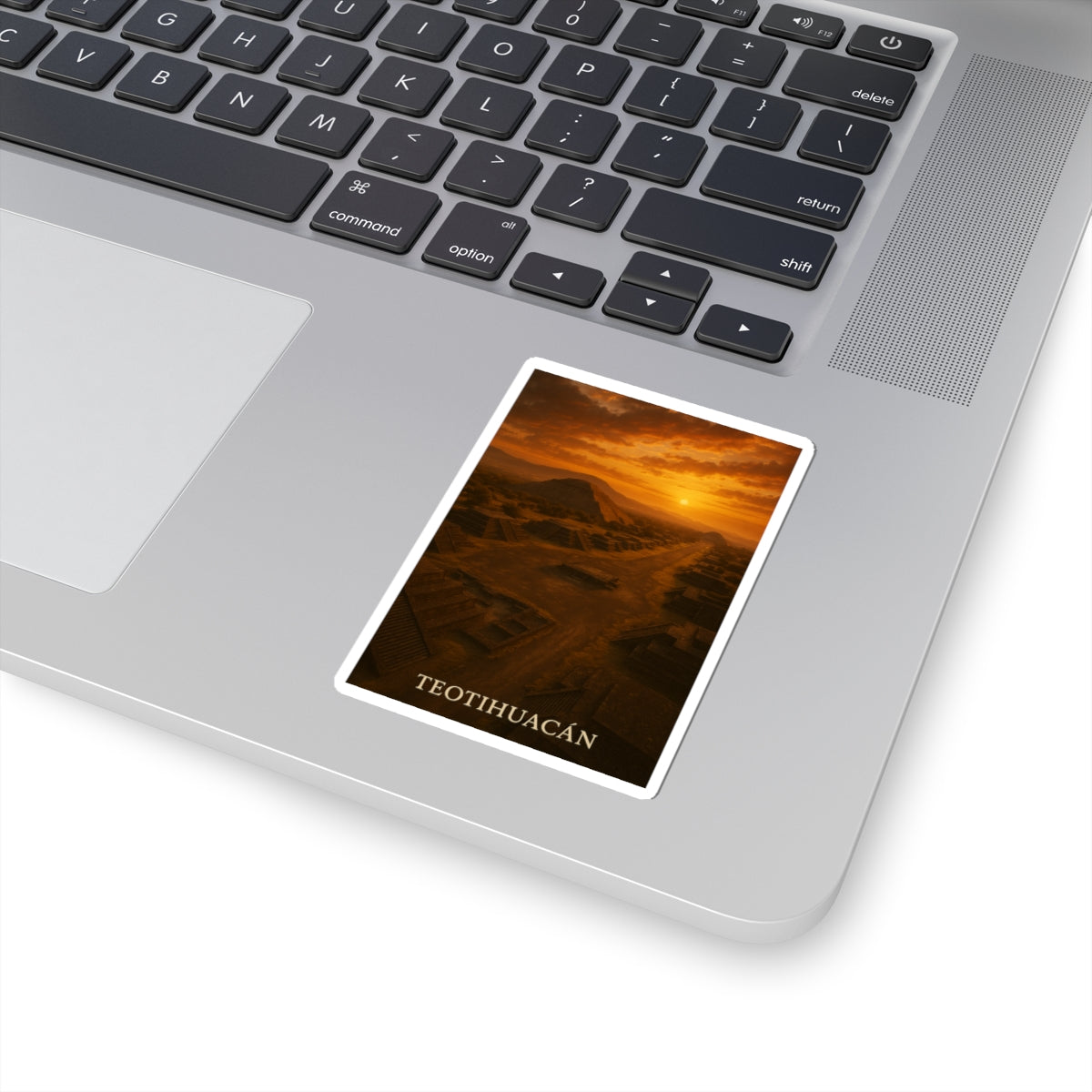 Sticker Teotihuacán: Pirámides del Sol y la Luna en México