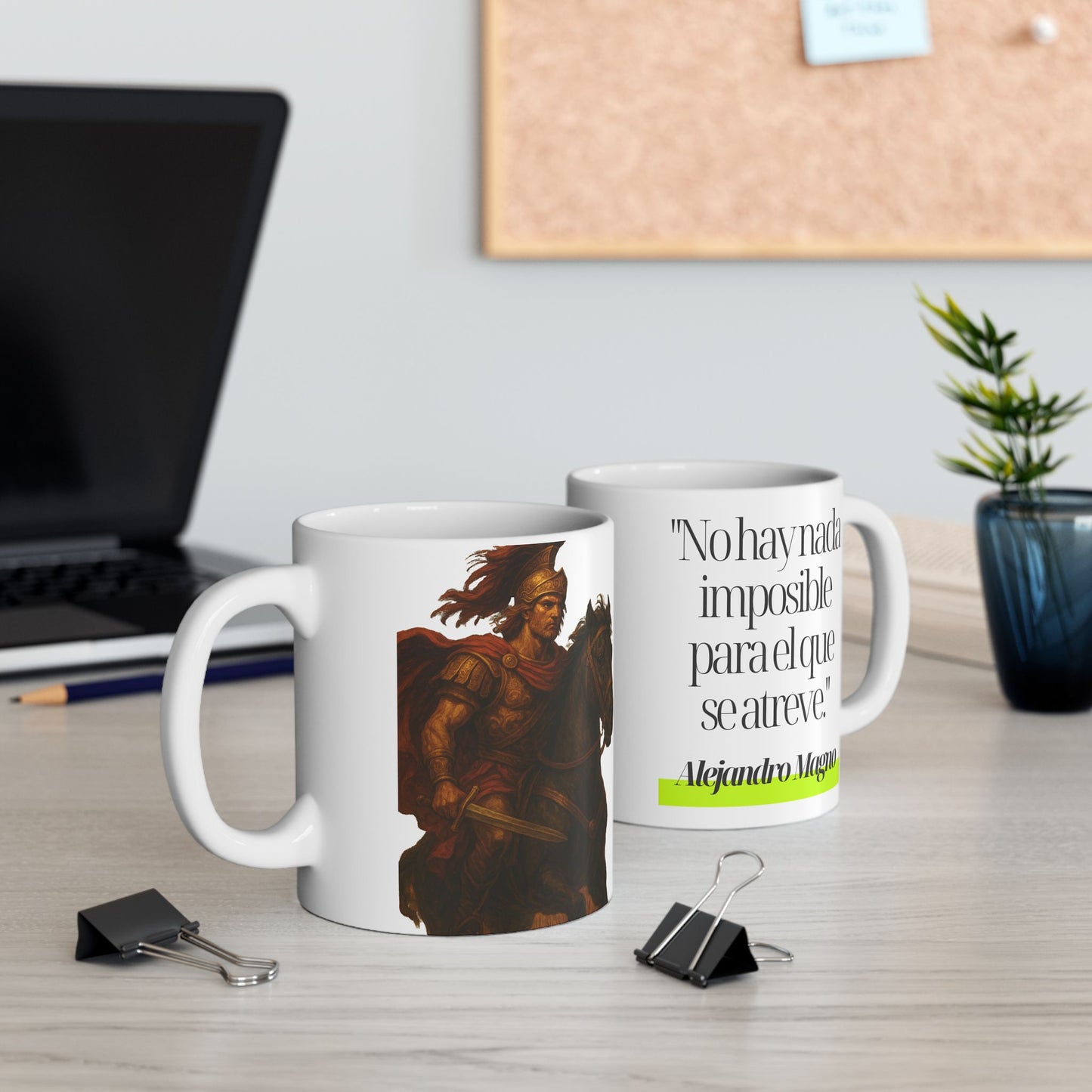 Mug Alejandro Magno – No hay nada imposible para el que se atreve