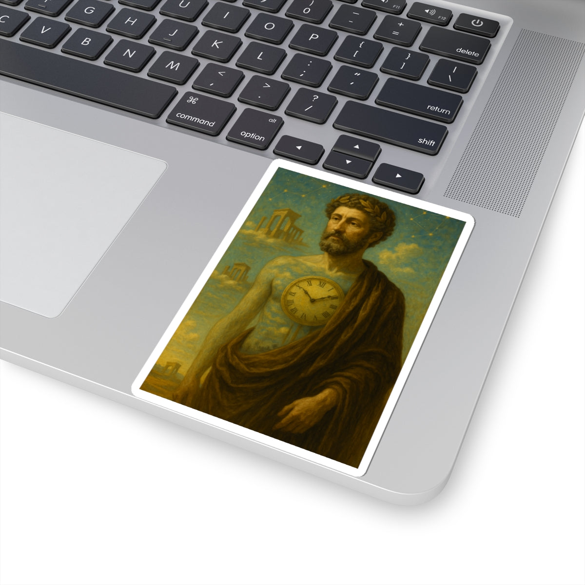 Sticker Marco Aurelio – El Tiempo es Ahora