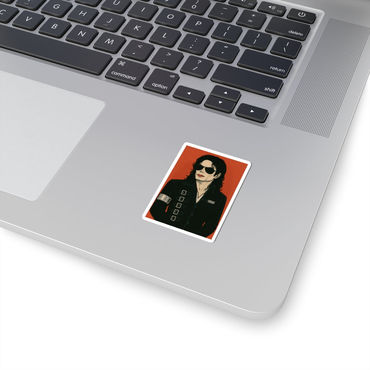 Michael Jackson BAD – Sticker Ilustración Retro Punk