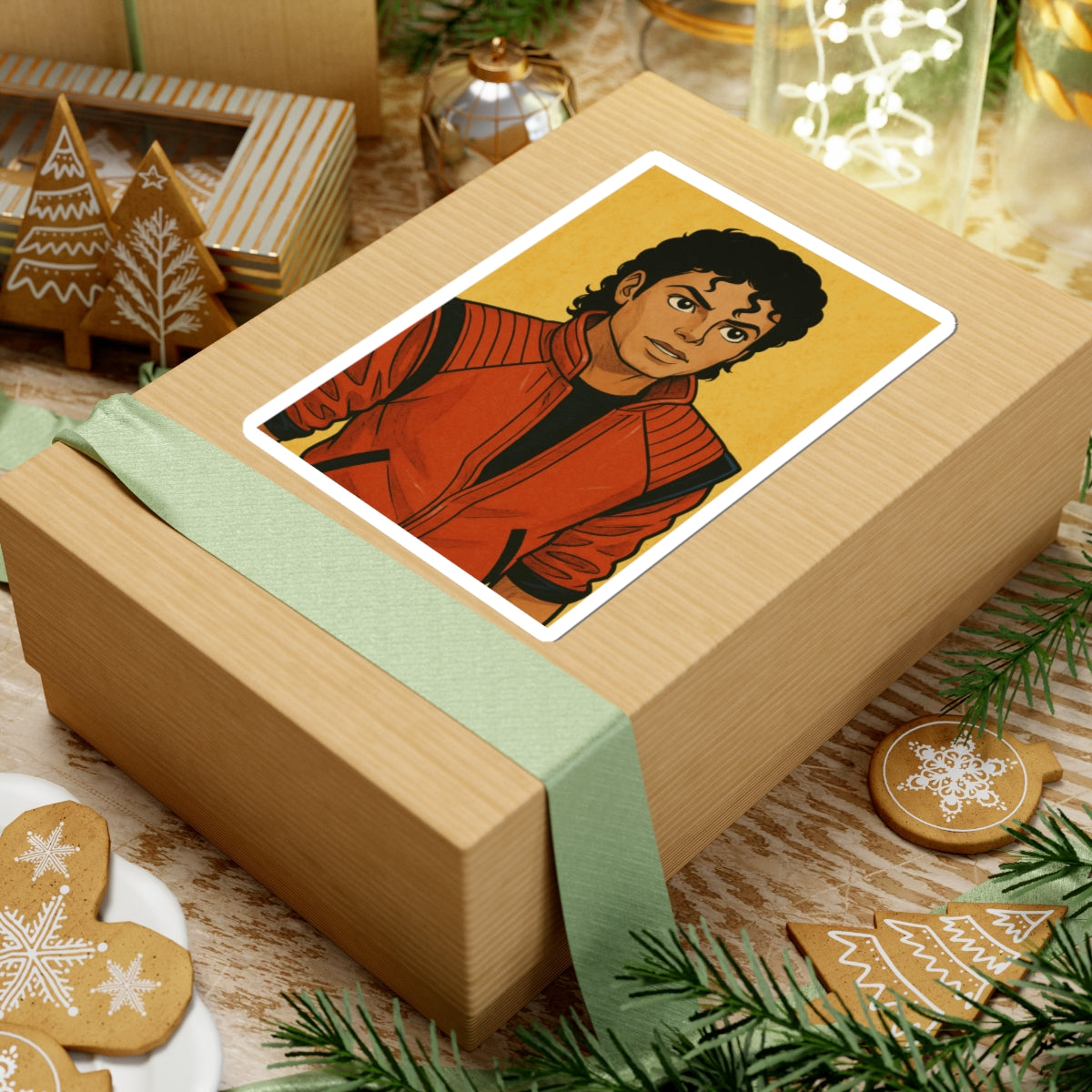 Sticker Michael Jackson Pop Art Thriller