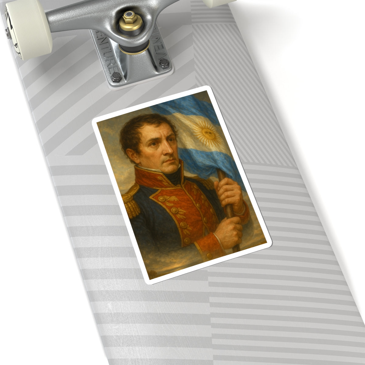 Sticker Manuel Belgrano - Creador Bandera Argentina