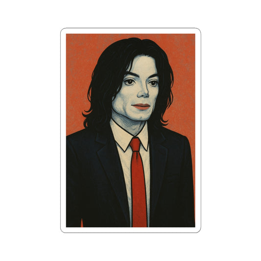 Sticker Michael Jackson Ícono Formal