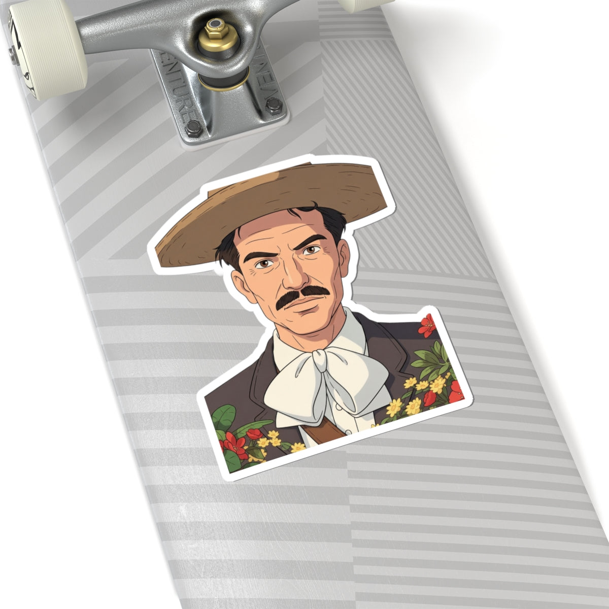 Sticker Pancho Villa Kiss-Cut | Laptop, Celular