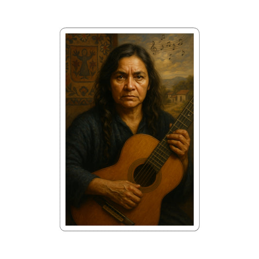 🇨🇱 Sticker Violeta Parra – Música Popular Chilena