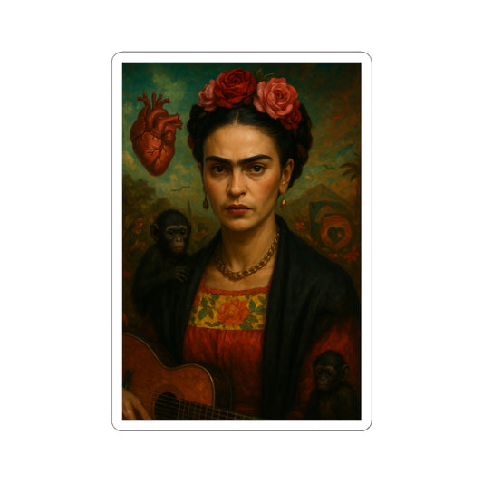 🇲🇽 Sticker Frida Kahlo – Arte y Rebeldía