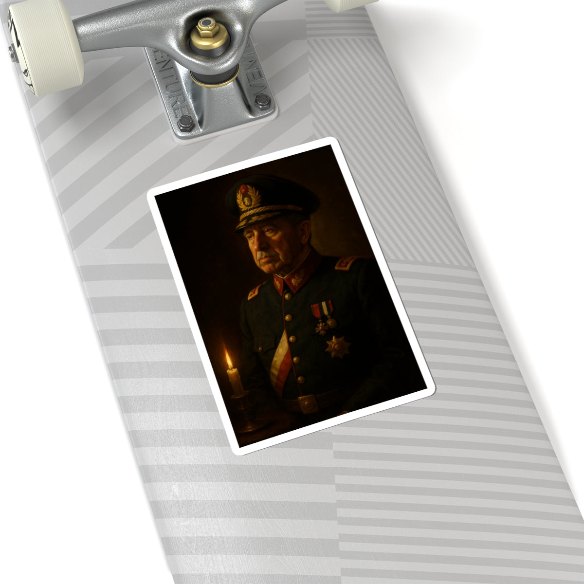 Sticker Augusto Pinochet – Arte barroco dramático