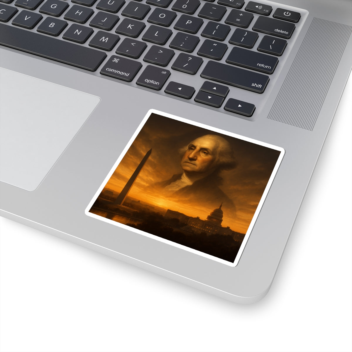 Sticker George Washington: Ícono Histórico