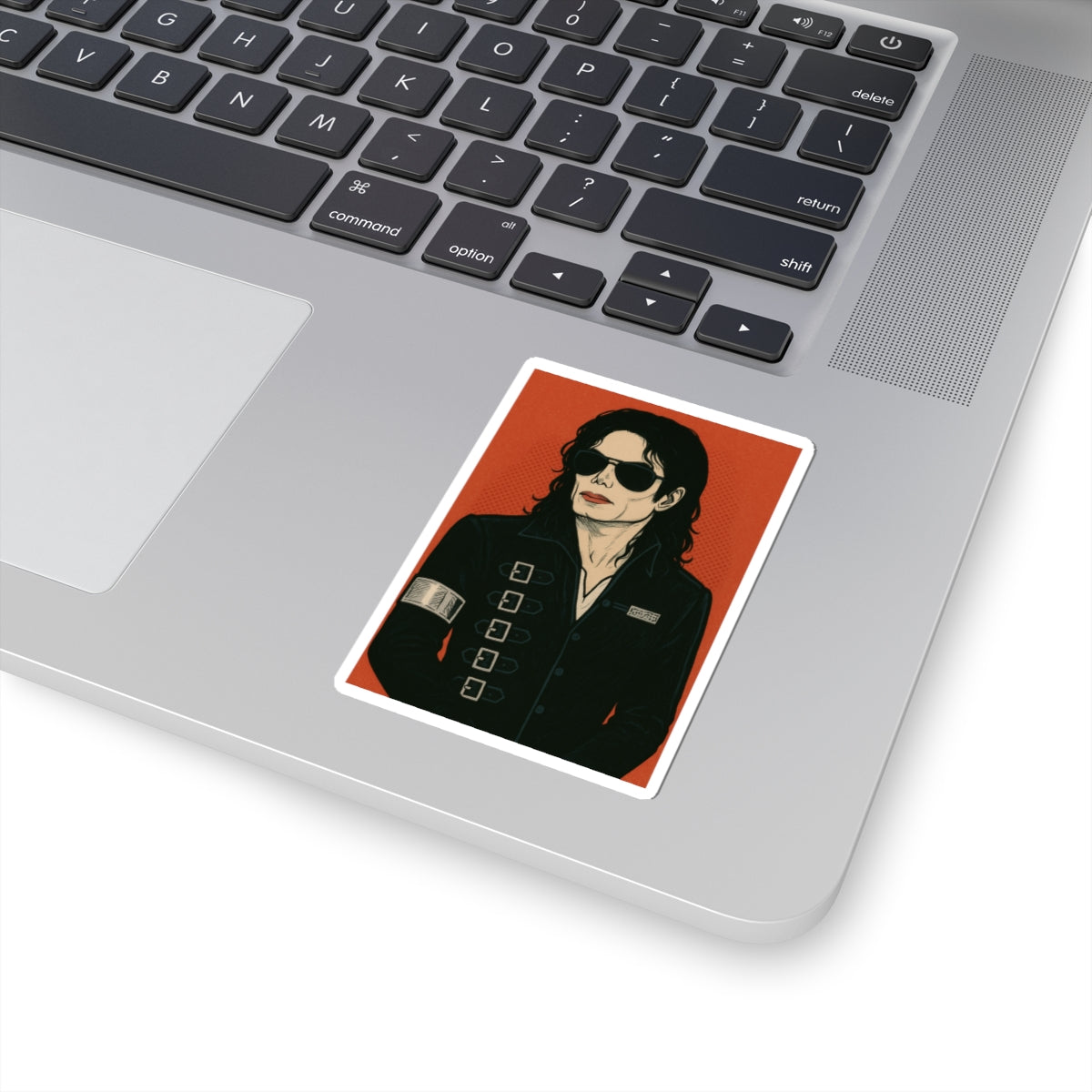 Michael Jackson BAD – Sticker Ilustración Retro Punk