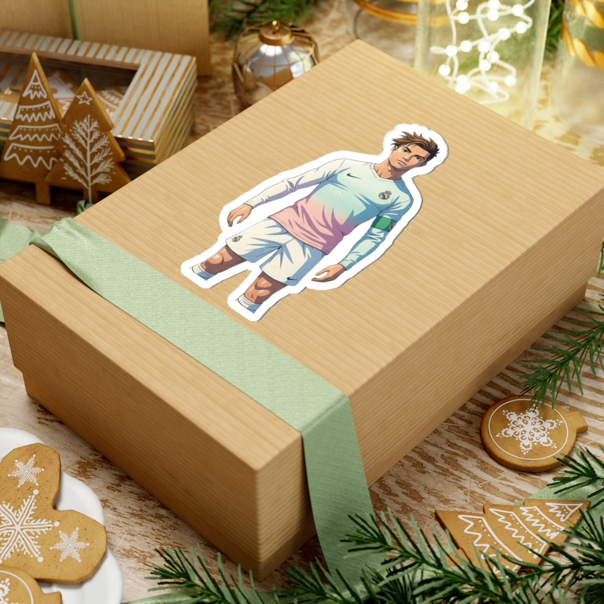 Sticker CR7 Ghibli - Cristiano Ronaldo Animado | Edición Limitada