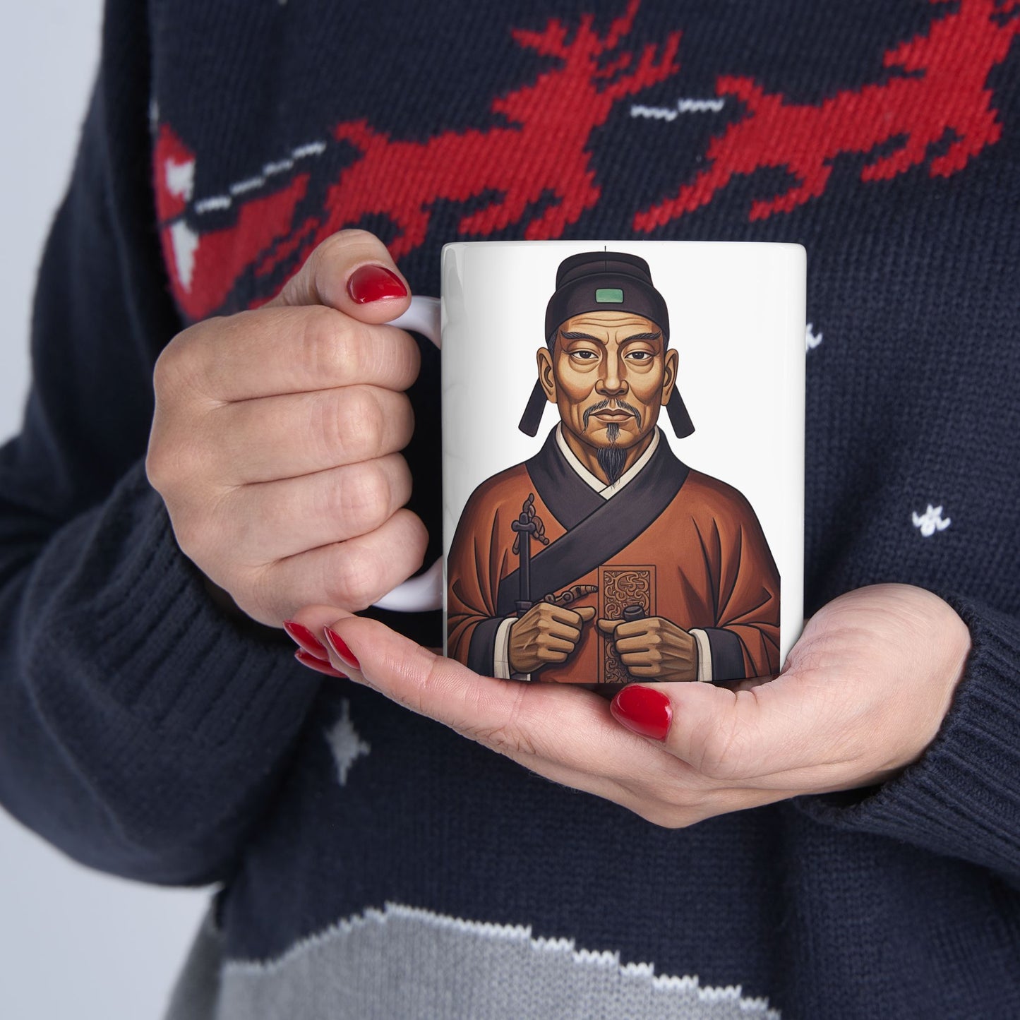 Taza Sun Tzu: "Toda guerra se basa en el engaño." | Mug de Estrategia