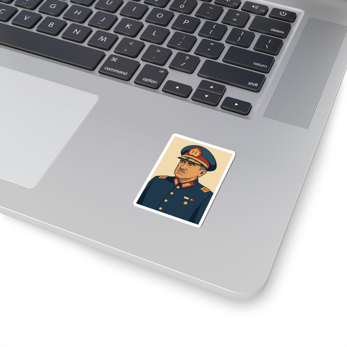 Sticker Augusto Pinochet – Arte minimalista vectorial