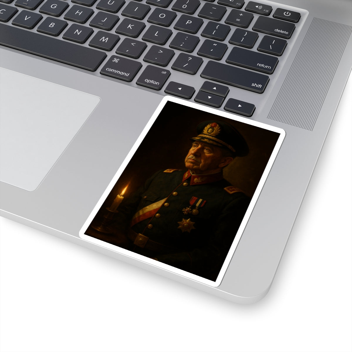 Sticker Augusto Pinochet – Arte barroco dramático