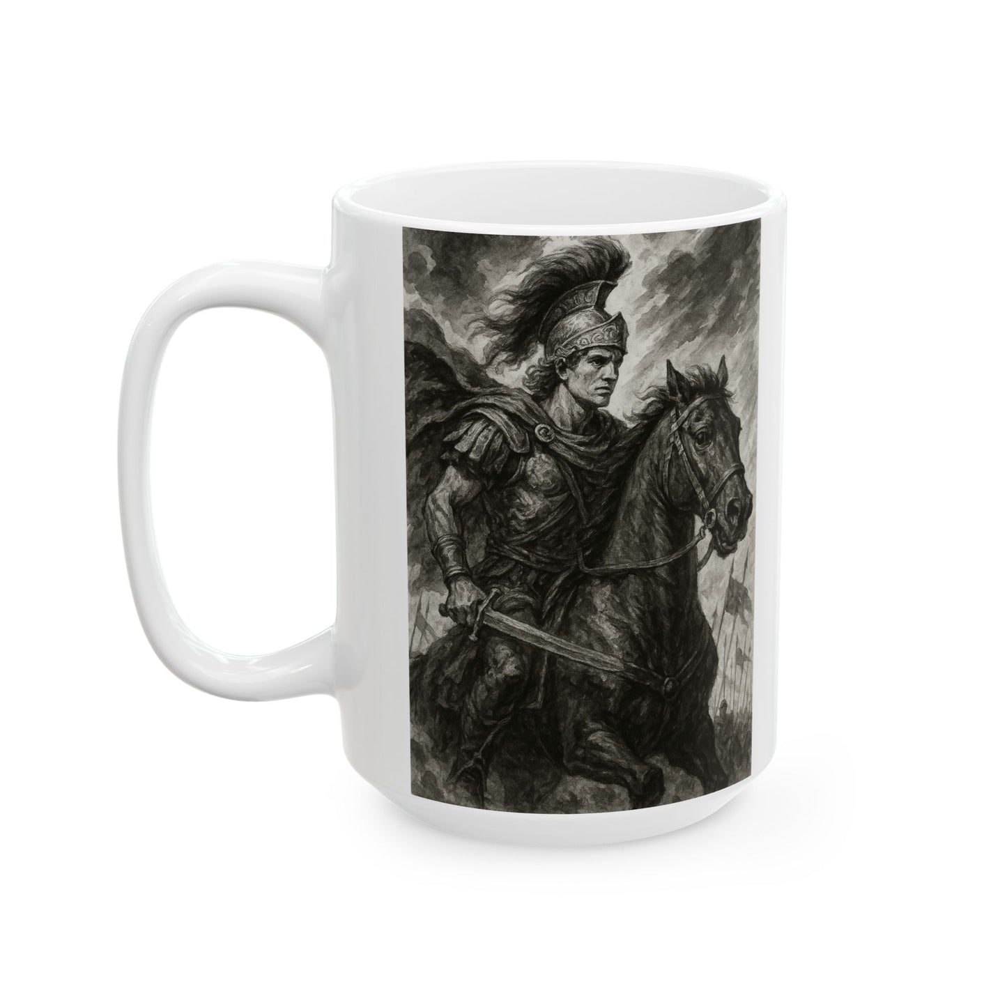 Taza Filosófica de Alejandro Magno – Sueños y Conquista