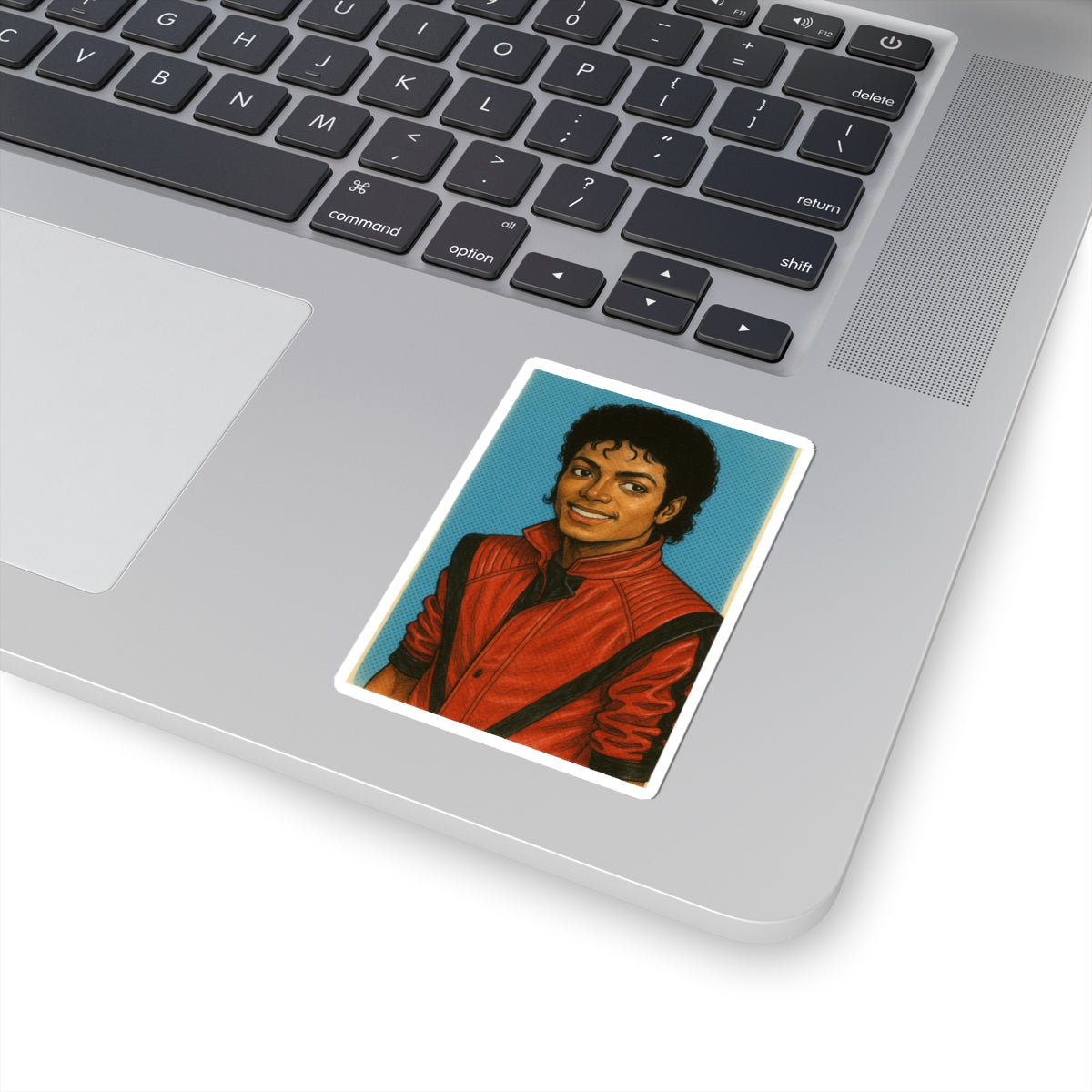 Sticker Michael Jackson Sonrisa Ochentera