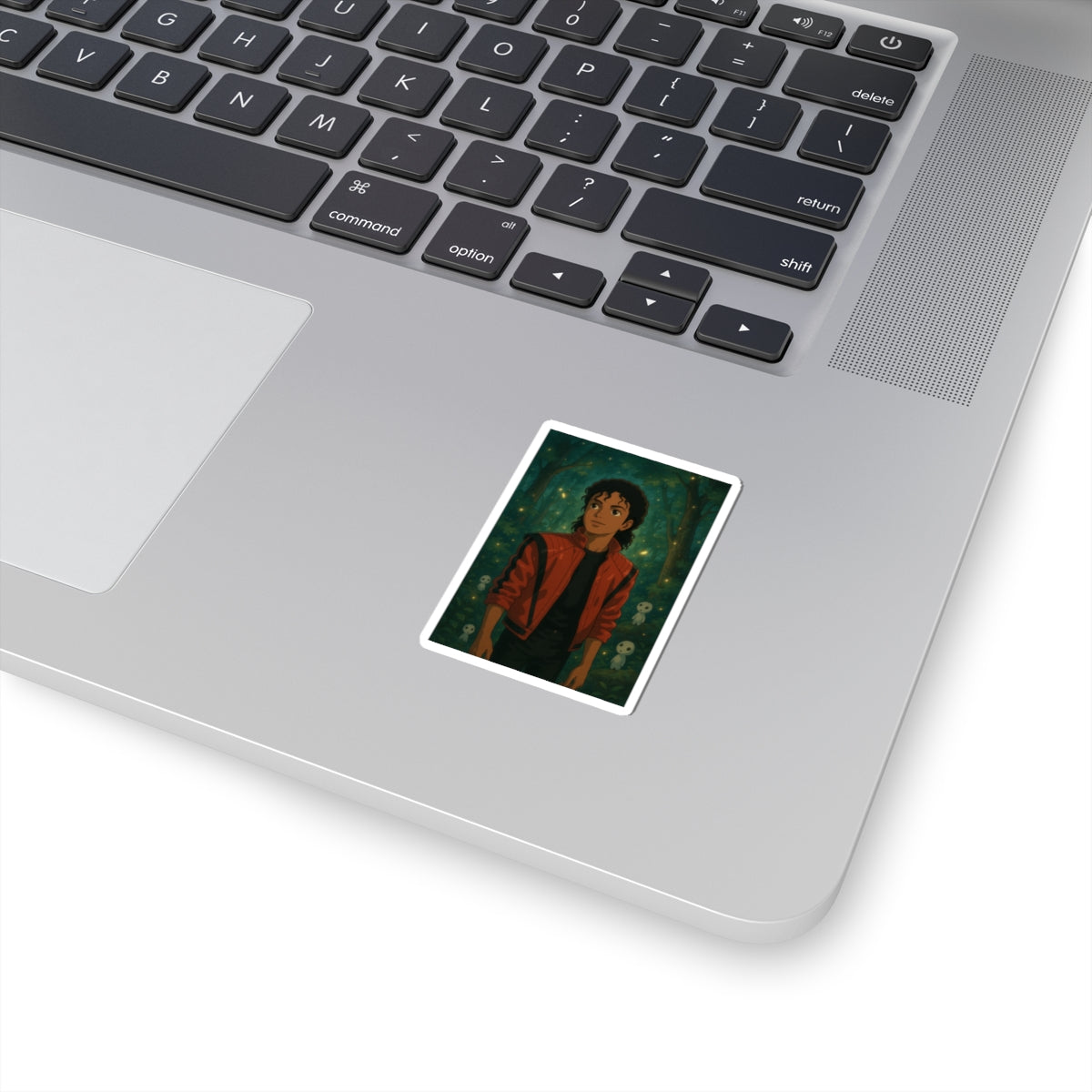 Sticker Michael Jackson Estilo Ghibli