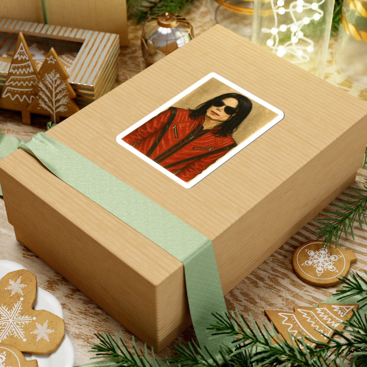 Sticker Michael Jackson Estilo Thriller Moderno