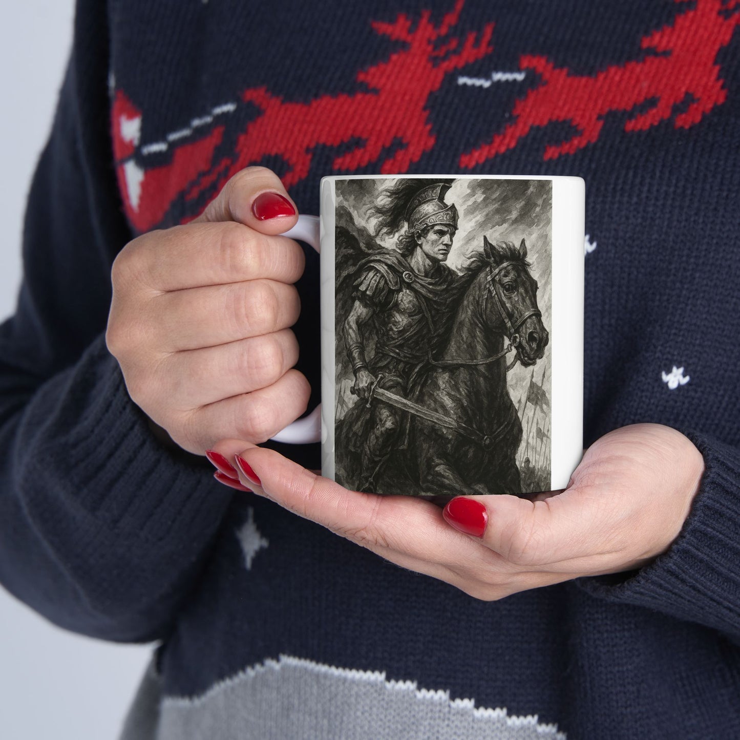 Taza Filosófica de Alejandro Magno – Sueños y Conquista