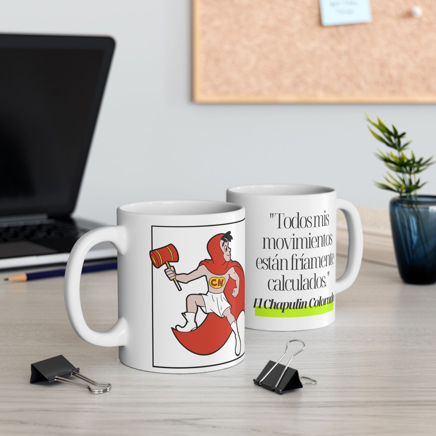 Taza Chapulín Colorado | Regalo Divertido para Fans