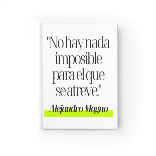 Cuaderno Alejandro Magno: Liderazgo y Estrategia - Inspiración Histórica