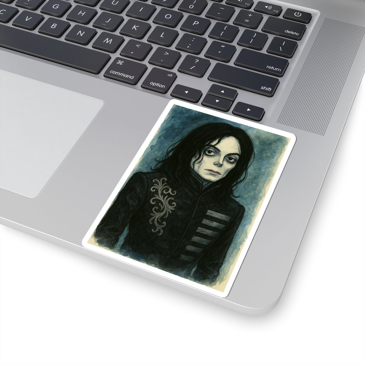 Sticker Michael Jackson Acuarela Melancólica