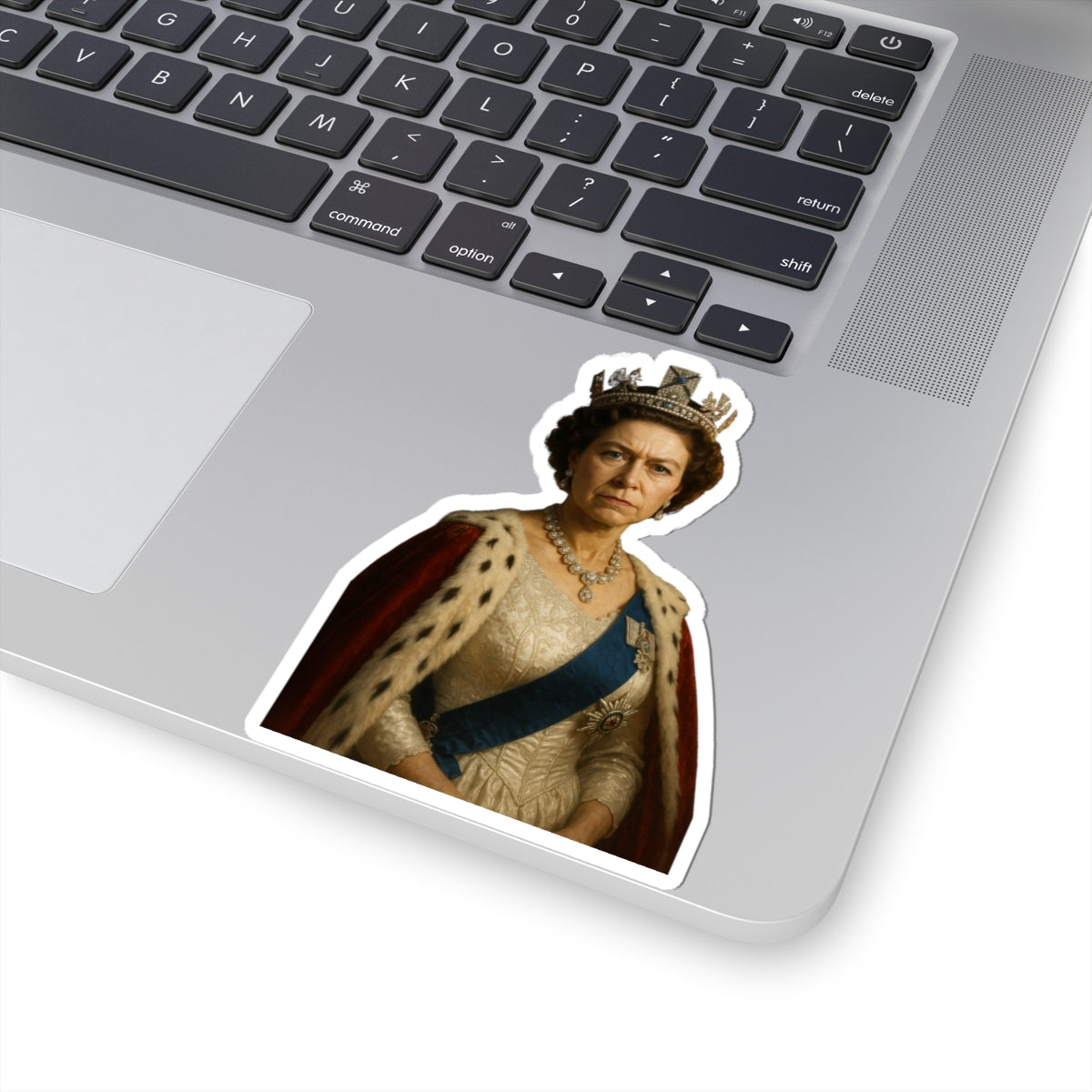 Calcomanía Isabel II: Reina de Inglaterra, Símbolo Británico y Windsor