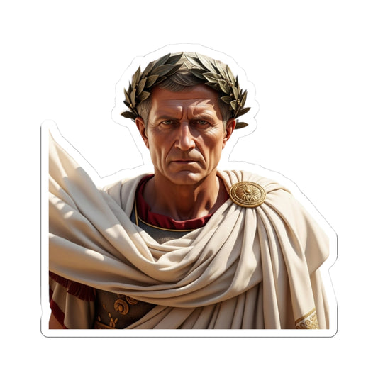 Calcomanía Julio César - General Romano y Dictador