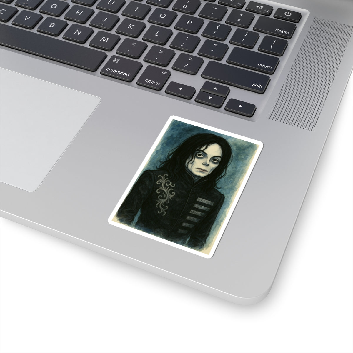 Sticker Michael Jackson Acuarela Melancólica