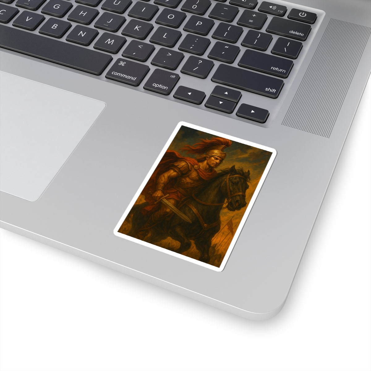 Sticker Alejandro Magno entre fuego y gloria