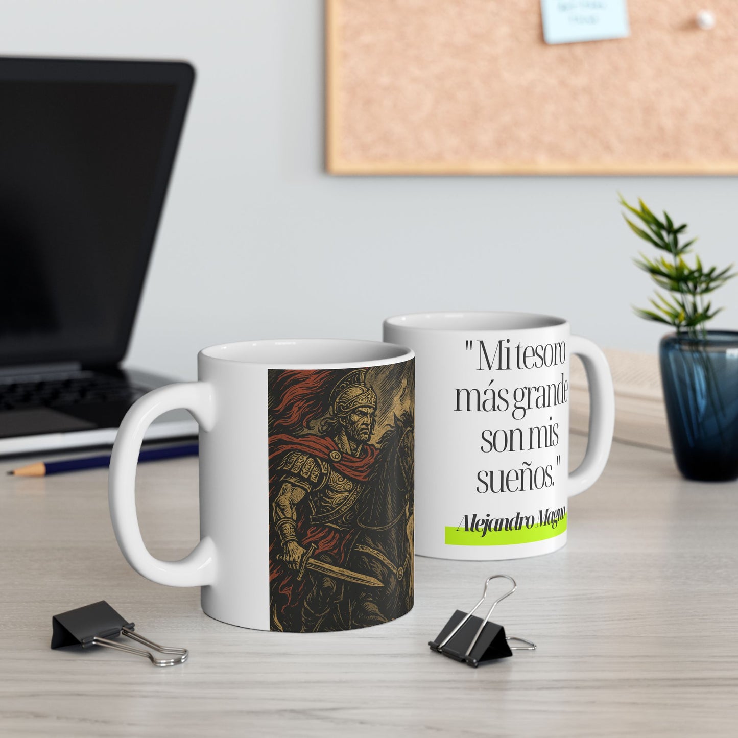 Mug Alejandro Magno – Mi tesoro son mis sueños