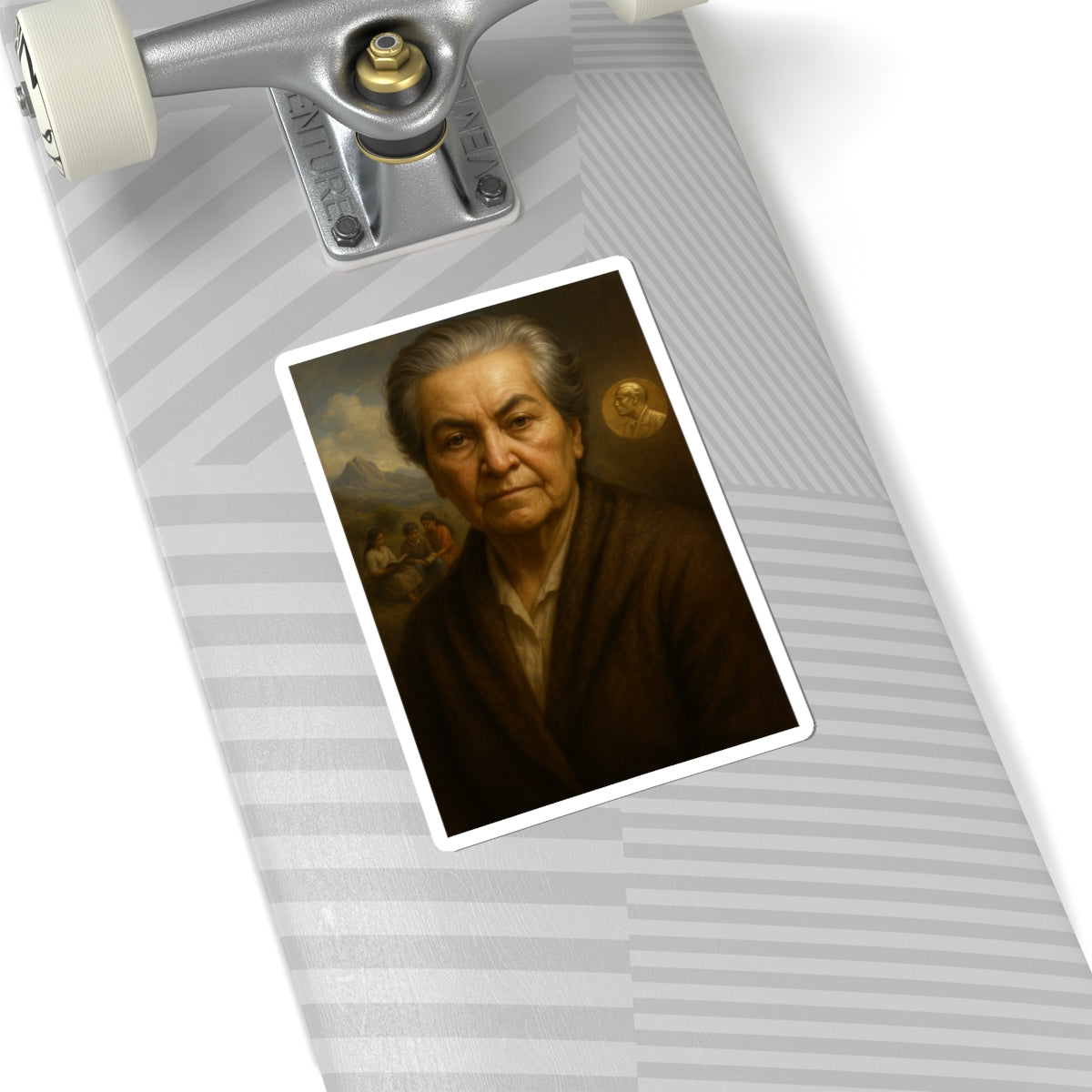 🇨🇱 Sticker Gabriela Mistral – Poeta de los Andes