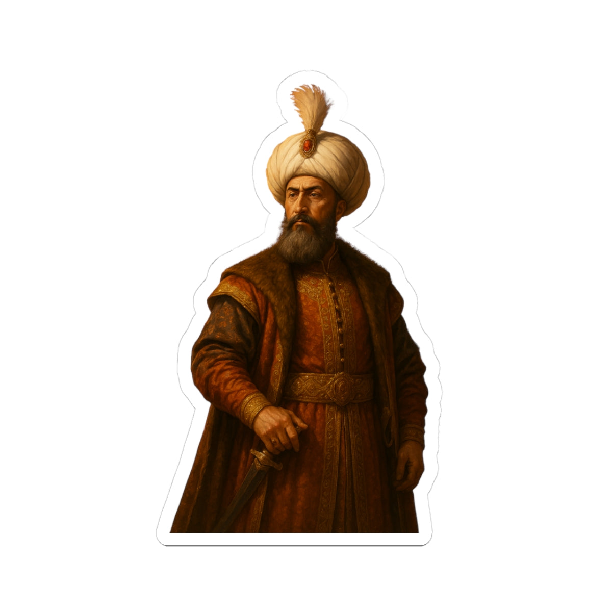 Imperio Otomano Sticker: Solimán el Magnífico