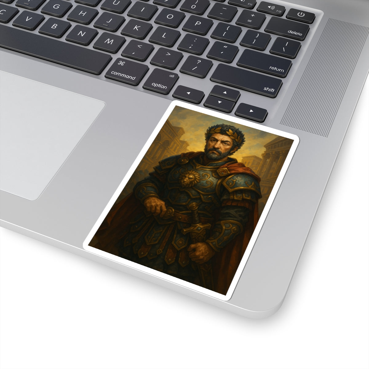 Sticker de Marco Aurelio - Estilo Clásico Imperial