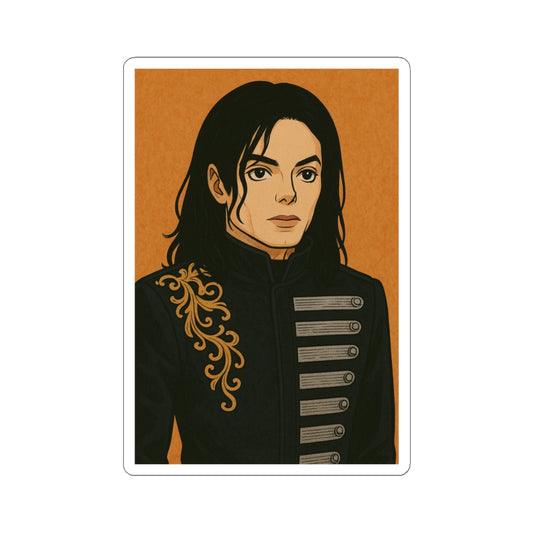 Sticker Michael Jackson Ilustración Época This Is It