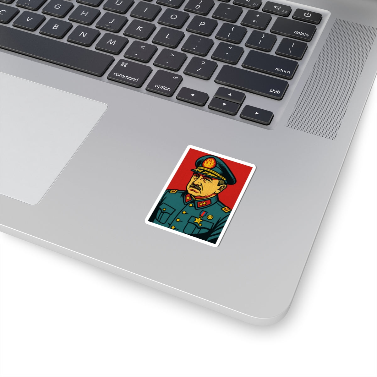 Sticker Augusto Pinochet – Caricatura cómic histórica