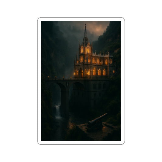 Sticker Santuario Las Lajas Colombia