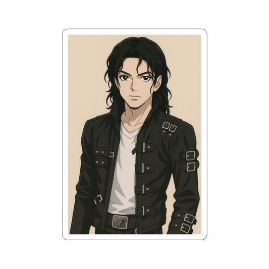 Sticker Michael Jackson Anime – Estilo Bad