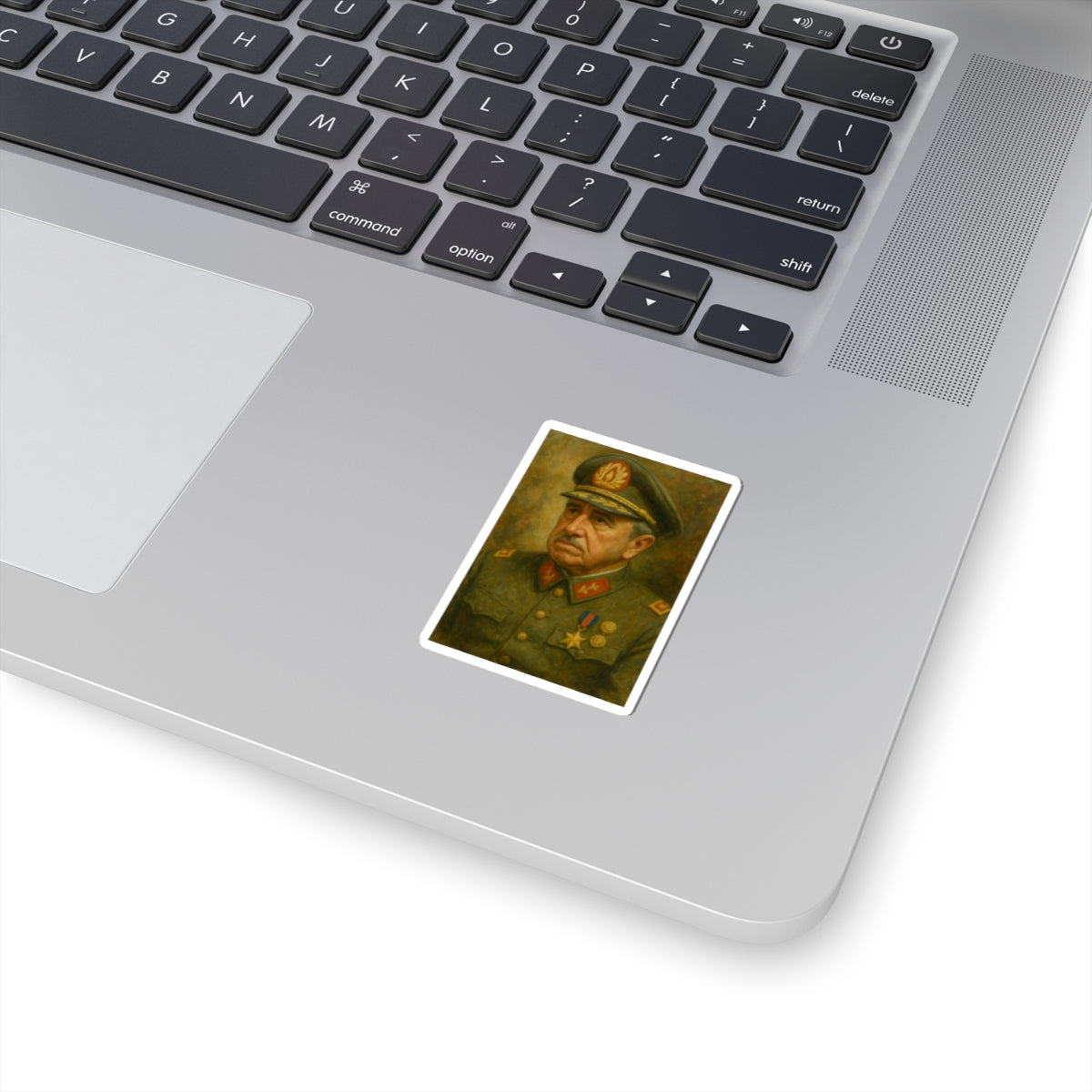 Sticker Augusto Pinochet – Retrato en óleo clásico