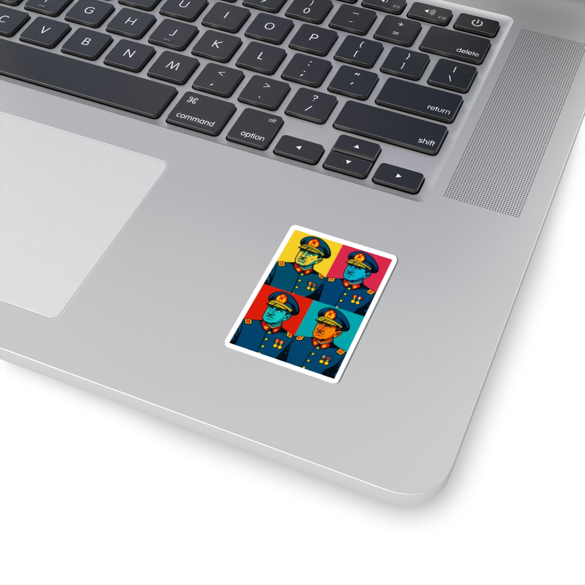 Sticker Augusto Pinochet – Pop Art estilo Warhol