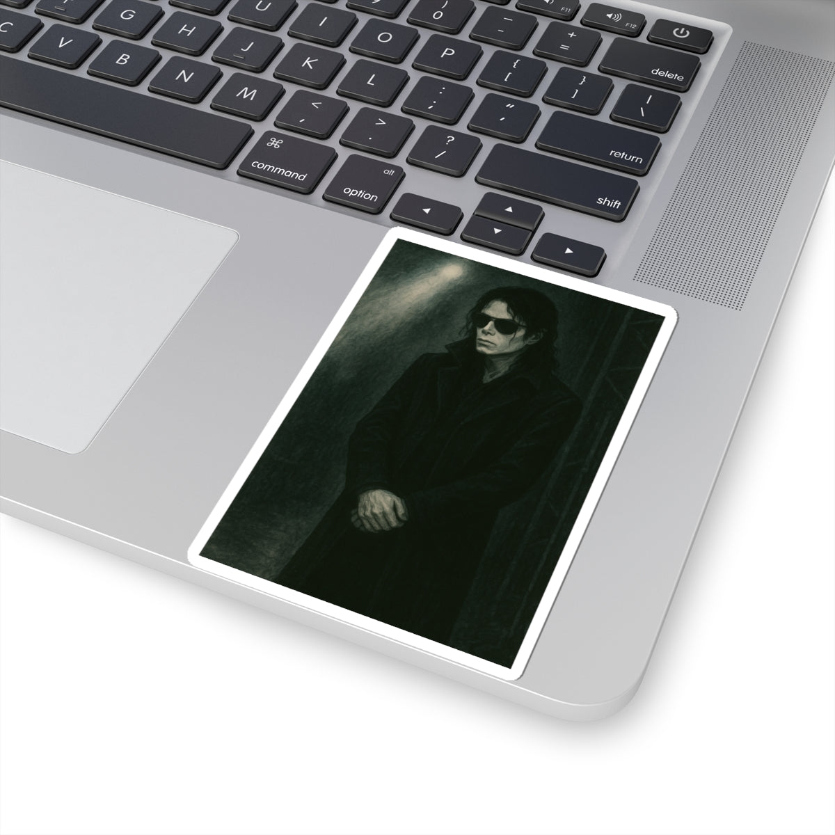 Sticker Michael Jackson Oscuro – Estilo Neo-Noir Ilustrado