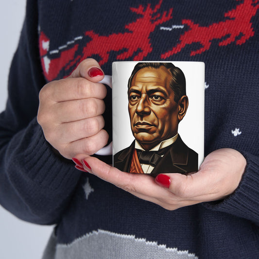 Taza Benito Juárez: "El Respeto al Derecho Ajeno es la Paz"