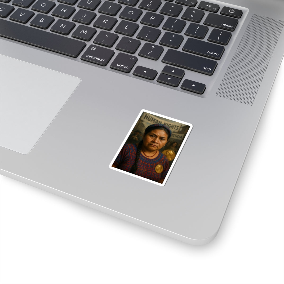 Sticker Rigoberta Menchú – Nobel de la Paz