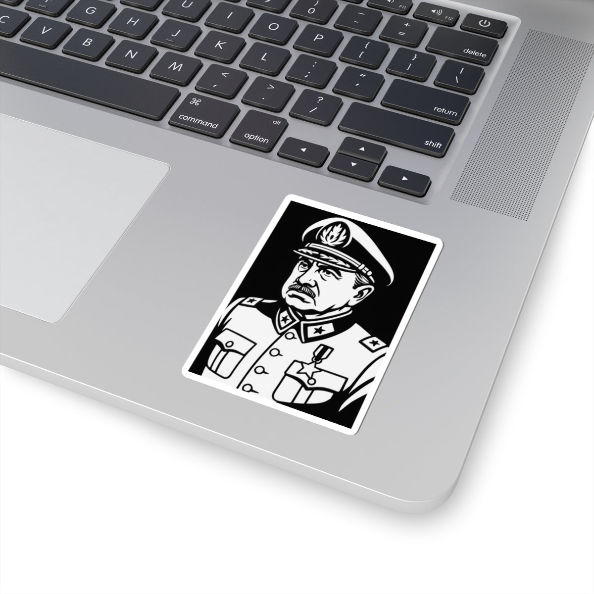 Sticker Augusto Pinochet – Arte stencil urbano
