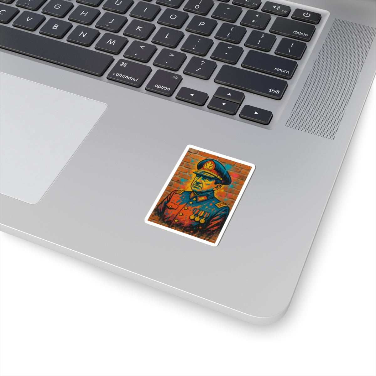 Sticker Augusto Pinochet – Arte callejero graffiti