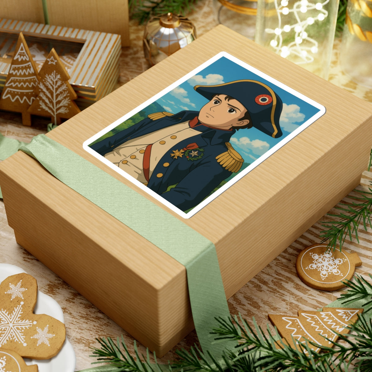 Sticker de Napoleón estilo Studio Ghibli – El Emperador Soñador