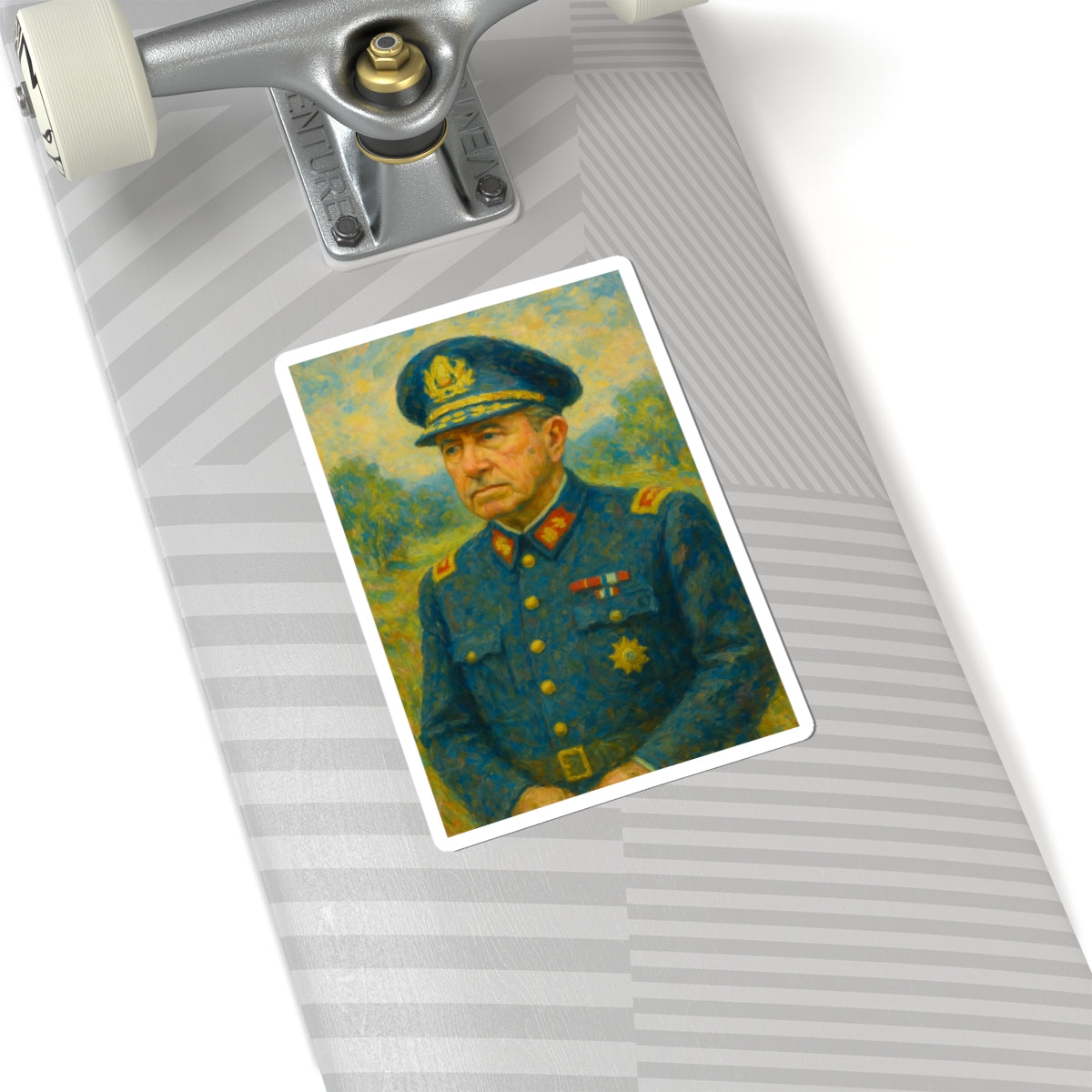 Sticker Augusto Pinochet – Arte impresionismo francés