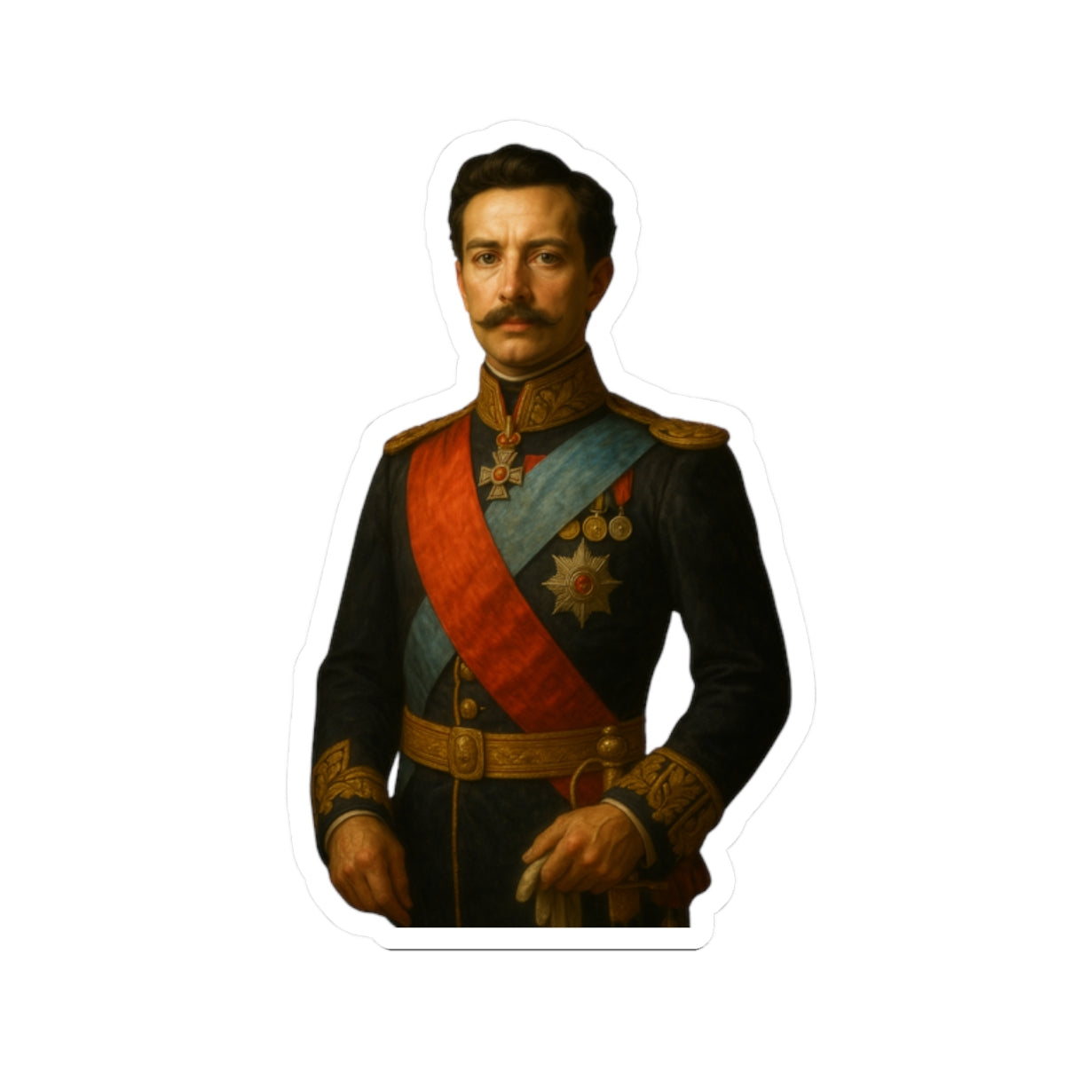 Calcomanía Juan II de Liechtenstein "El Bueno"