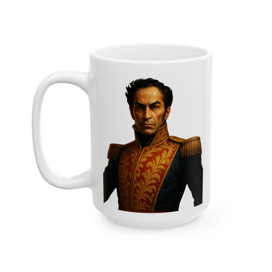 Mug Simón Bolívar: Un Pueblo Ignorante es su Propia Destrucción